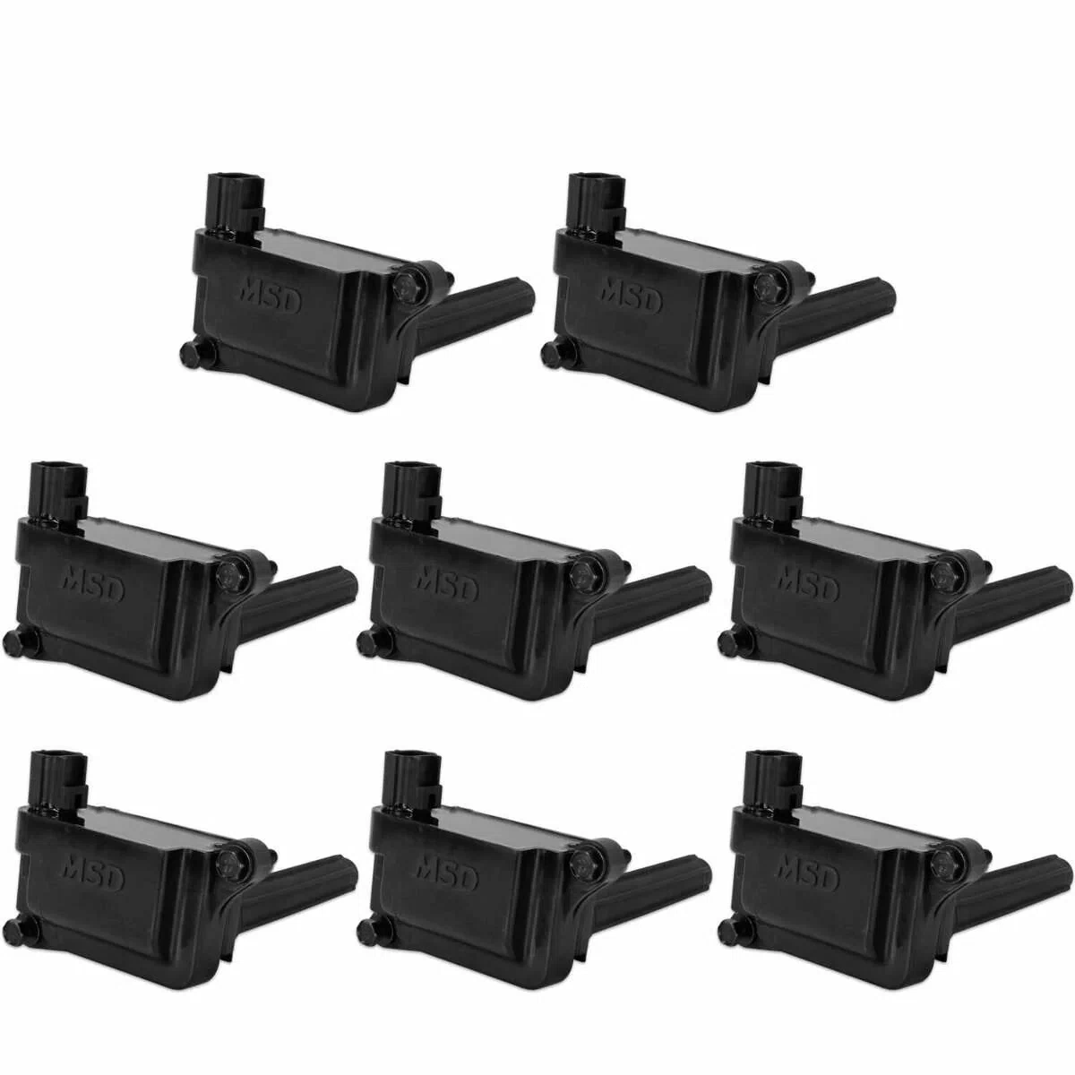 MSD Ignition Coils Blaster 2005-2020 5.7_6.1_6.2_6.4L HEMI Black 8-Pac